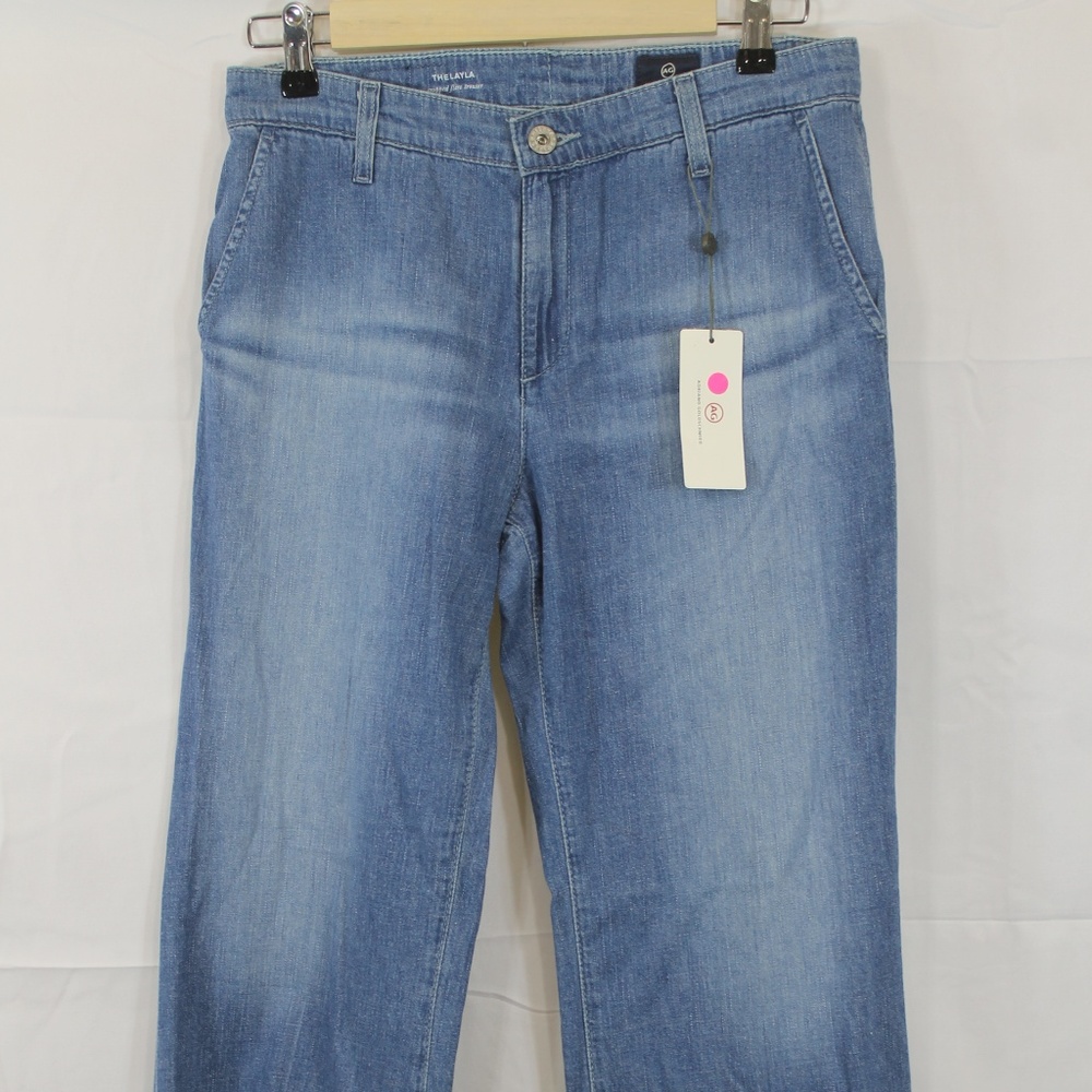 Adriano Goldschmied Layla Cropped Flare Jeans 27